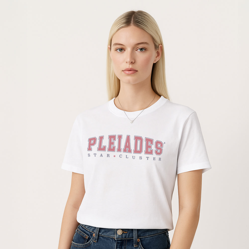 Pleiades Star Cluster T-Shirt 100% Organic Cotton