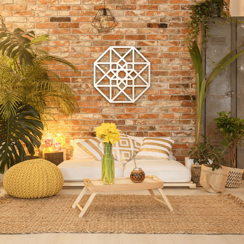 Tesseract Metal Wall Art