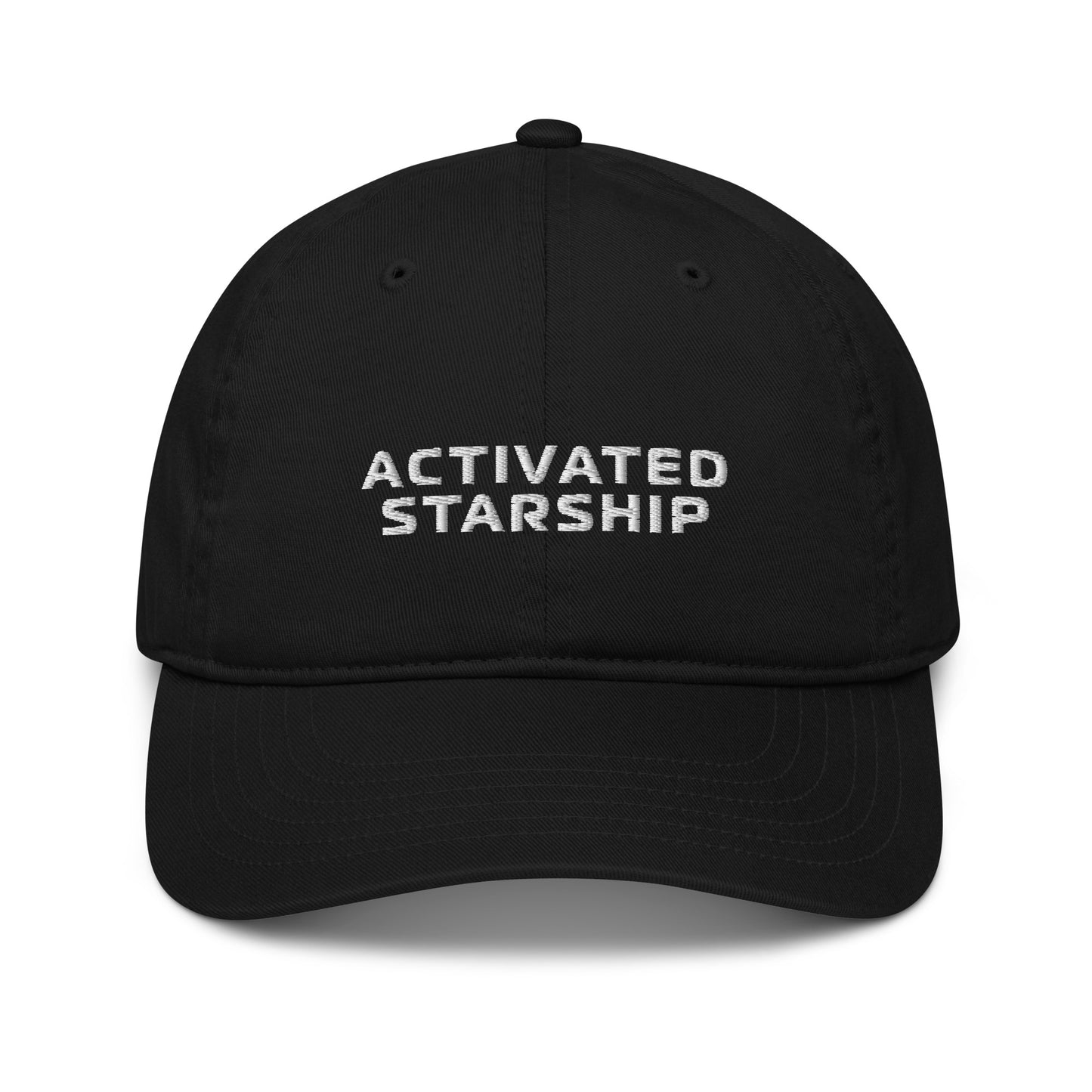 Activated Starship Cap 100% Organic Cotton Embroidered