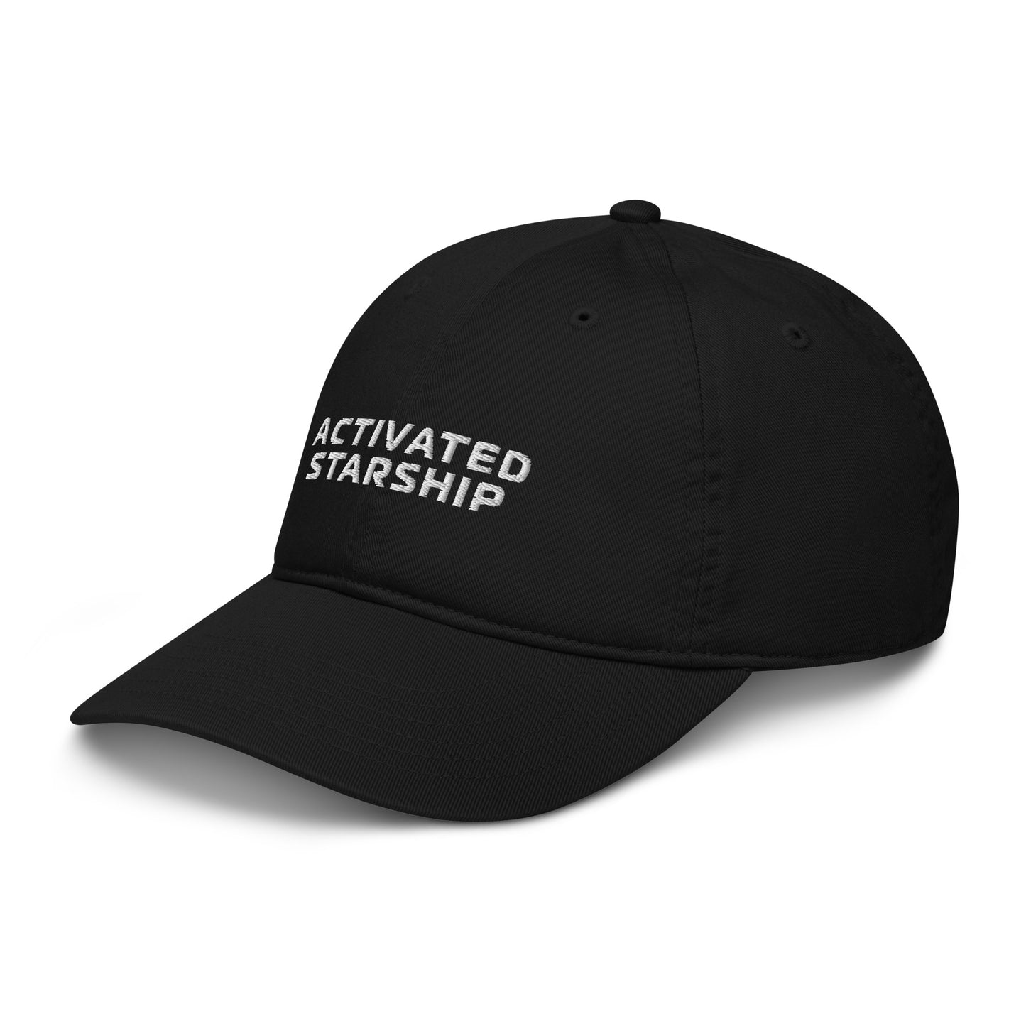 Activated Starship Cap 100% Organic Cotton Embroidered