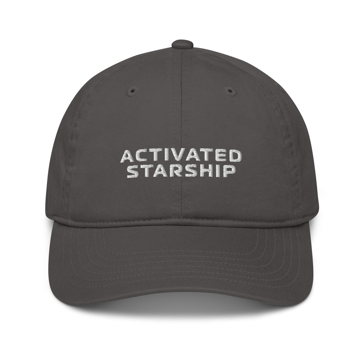 Activated Starship Cap 100% Organic Cotton Embroidered