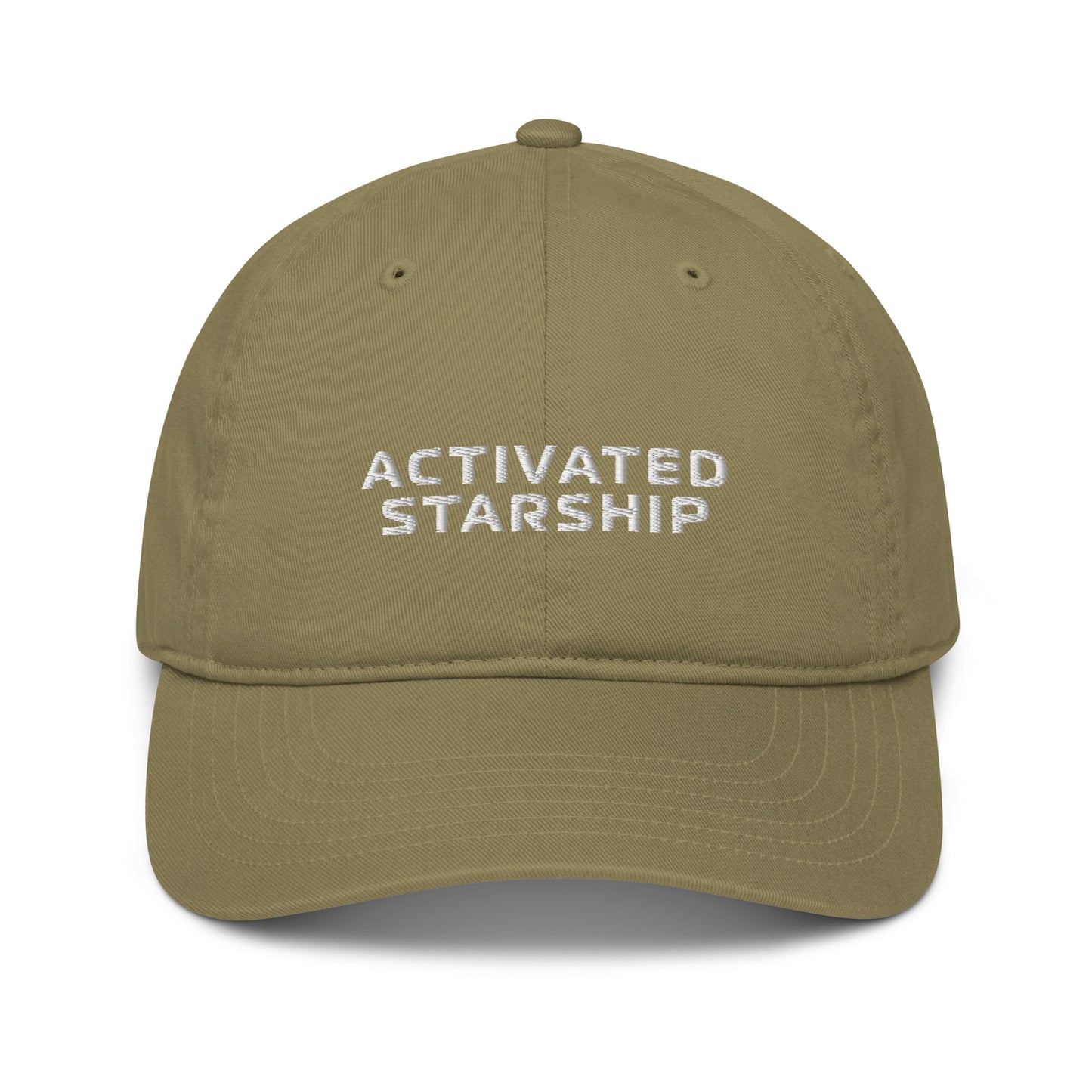 Activated Starship Cap 100% Organic Cotton Embroidered