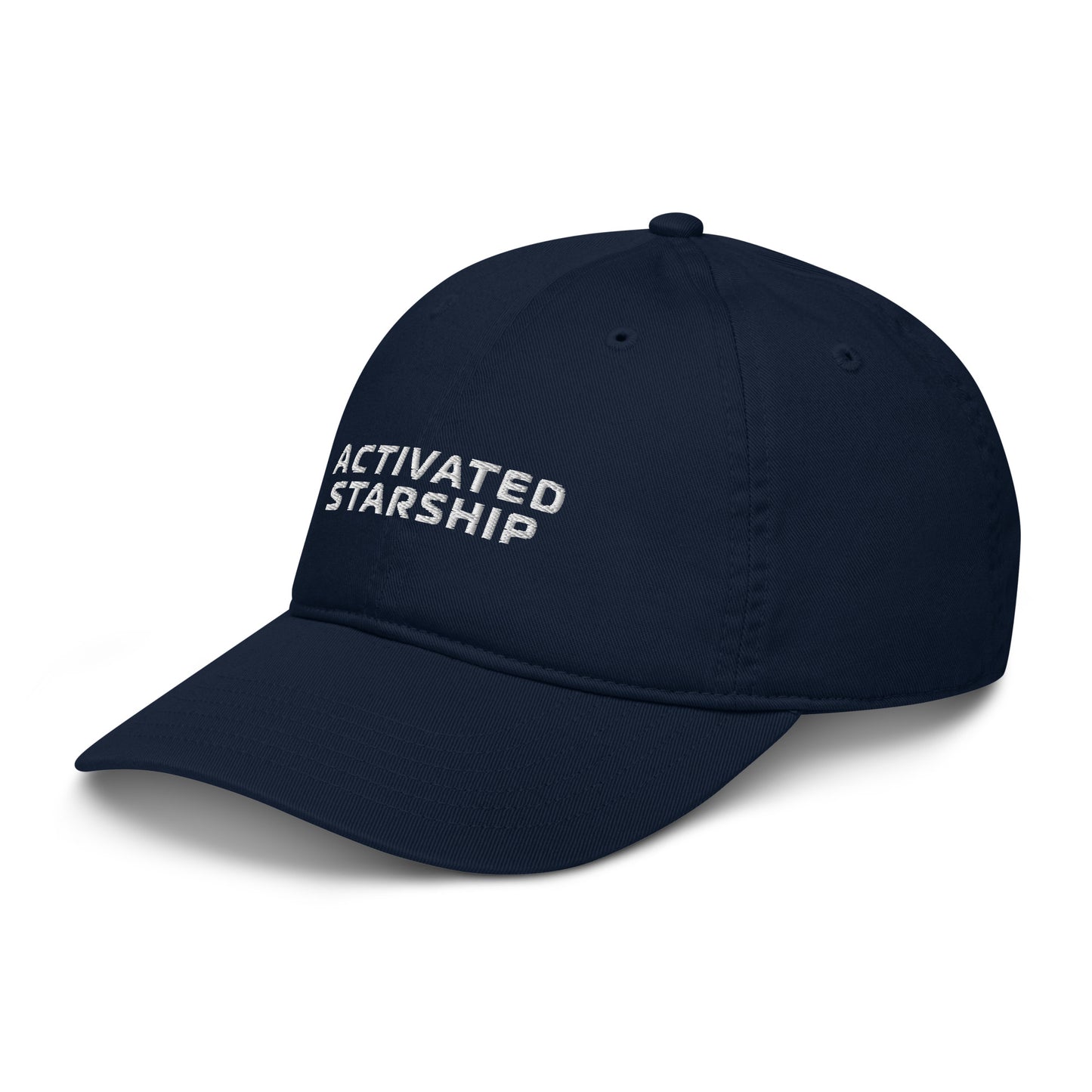 Activated Starship Cap 100% Organic Cotton Embroidered