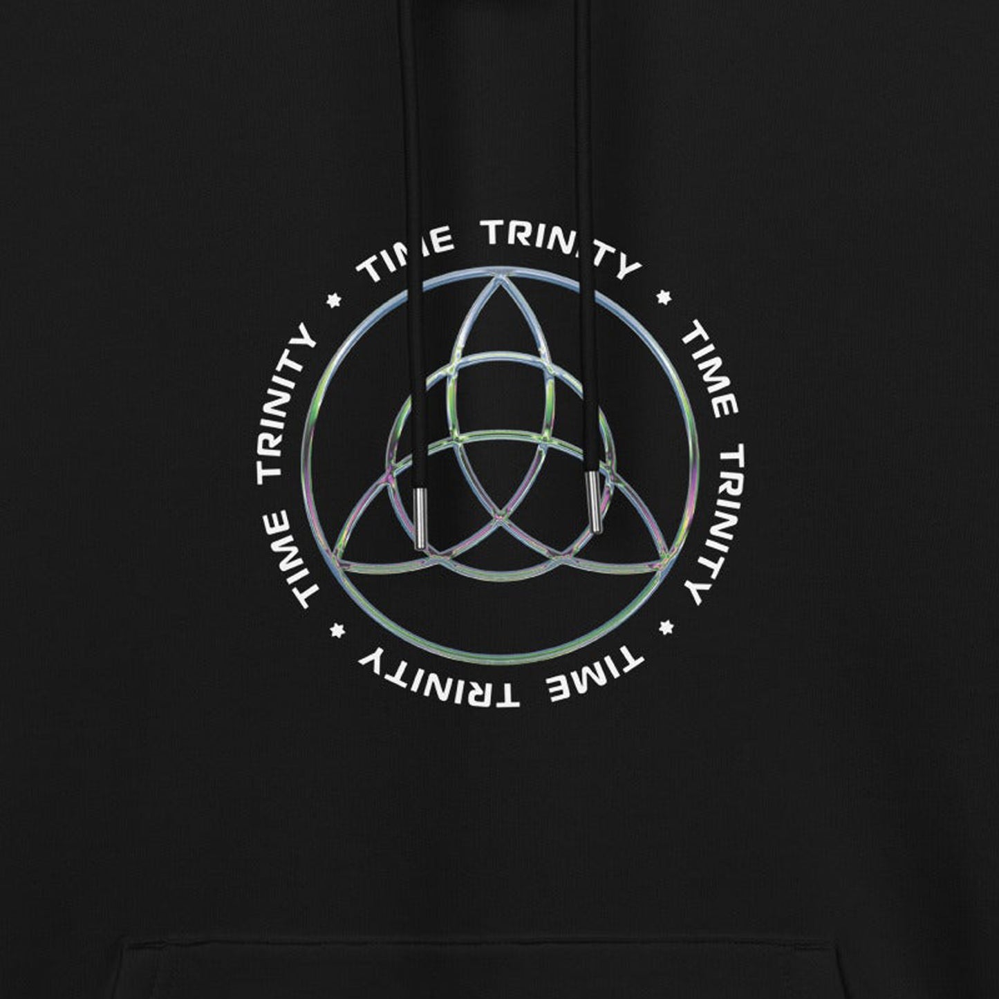 Triquetra Time Trinity Hoodie 100% Organic Cotton