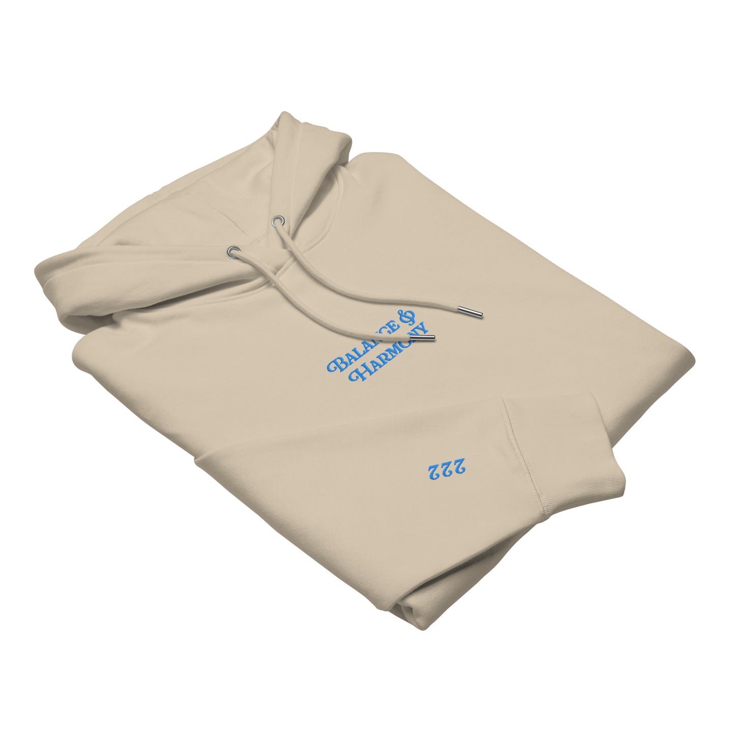 222 Balance & Harmony Hoodie 100% Organic Cotton