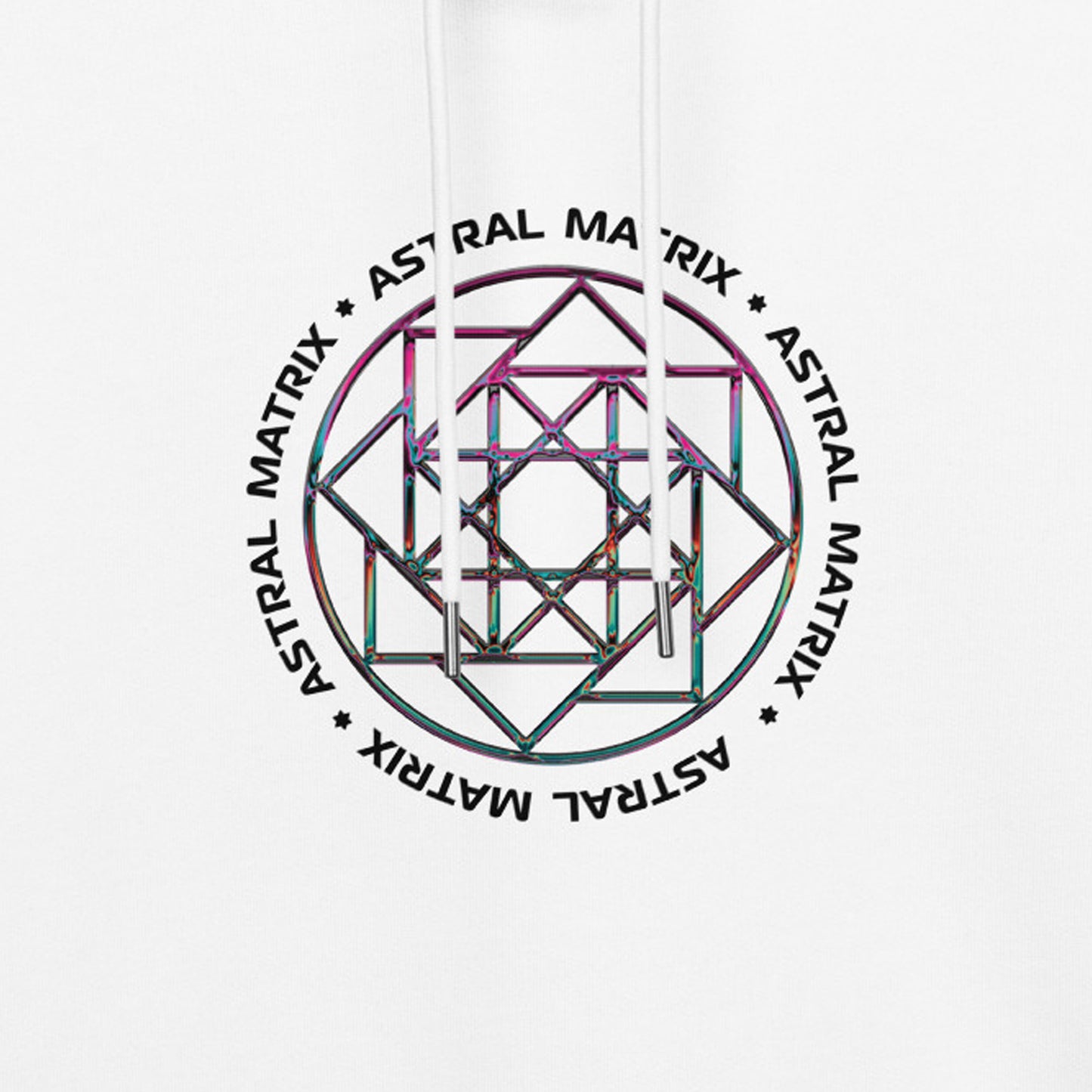 Astral Matrix Hoodie 100% Organic Cotton