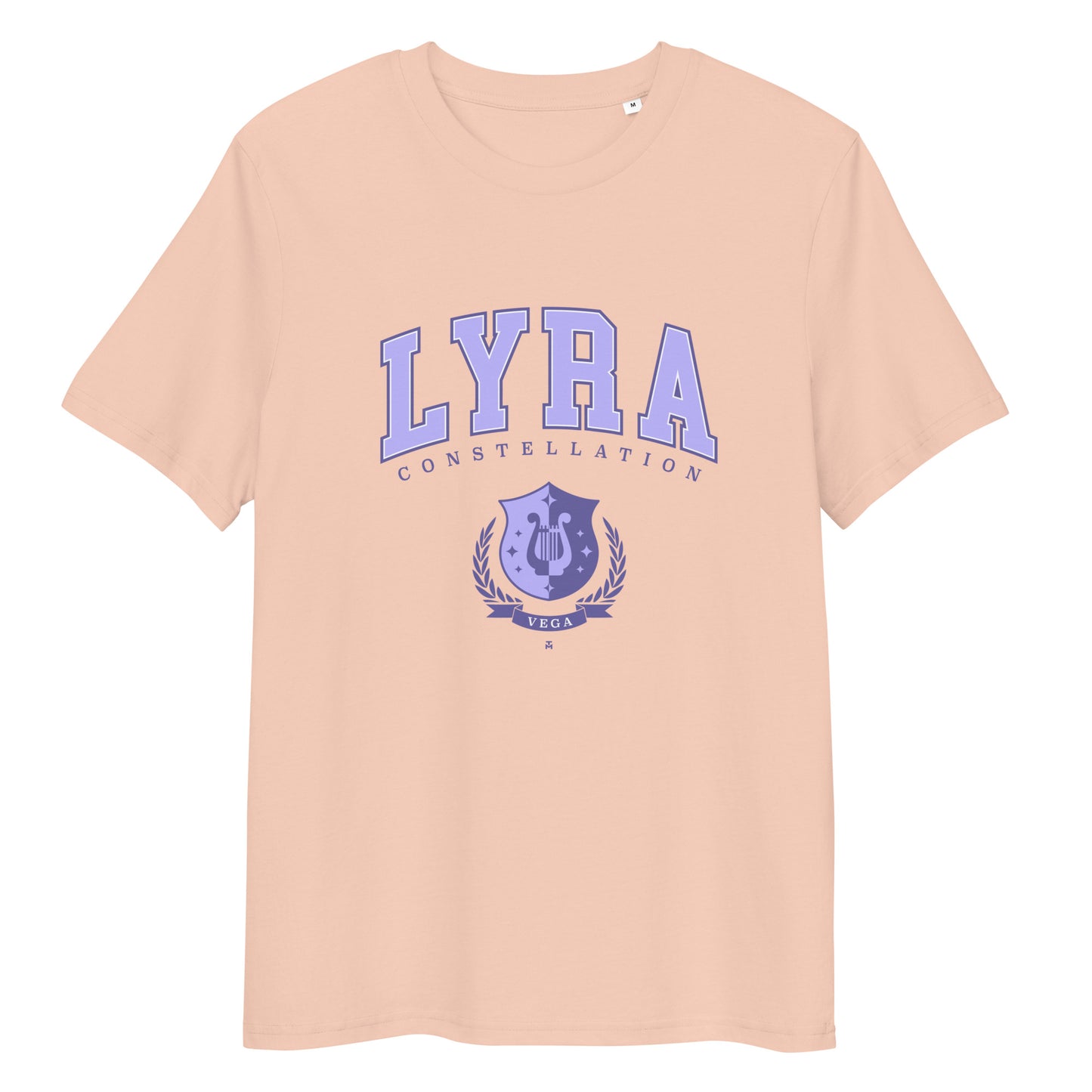 Lyra Constellation T Shirt 100% Organic Cotton