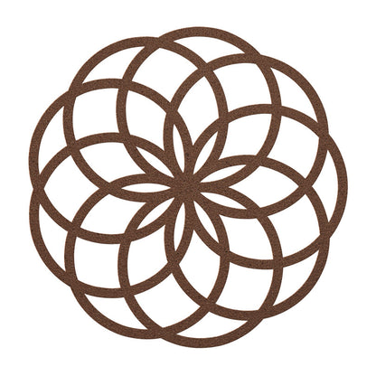 Lotus Of Life Metal Wall Art