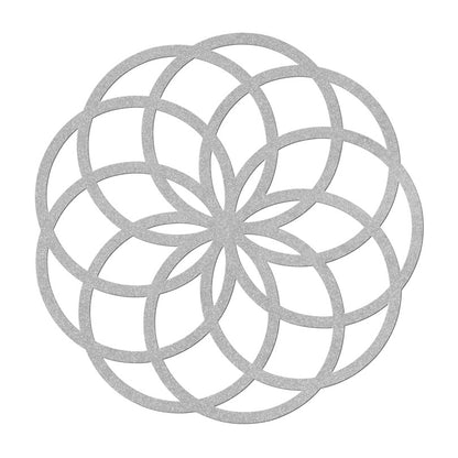 Lotus Of Life Metal Wall Art