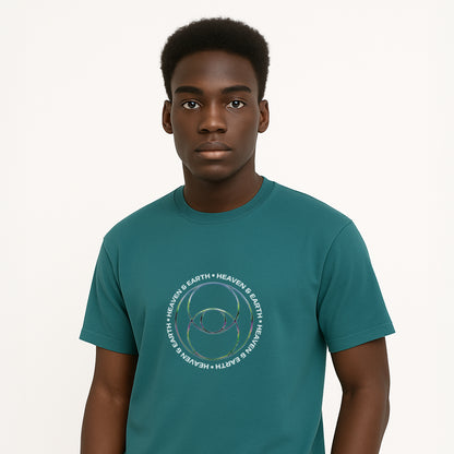 Vesica Piscis T Shirt 100% Organic Cotton