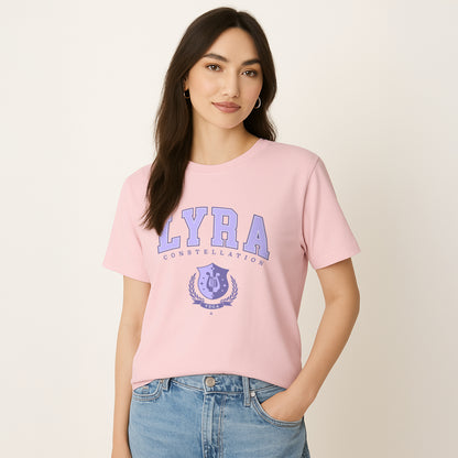 Lyra Constellation T Shirt 100% Organic Cotton