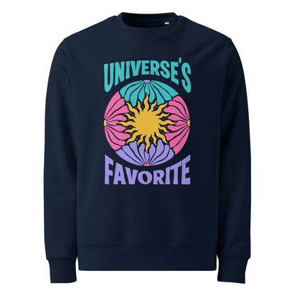 The Universe’s Favorite sweater  represents the idea that you are not just part of the universe—you are loved by it, chosen to shine brightly in your own unique way