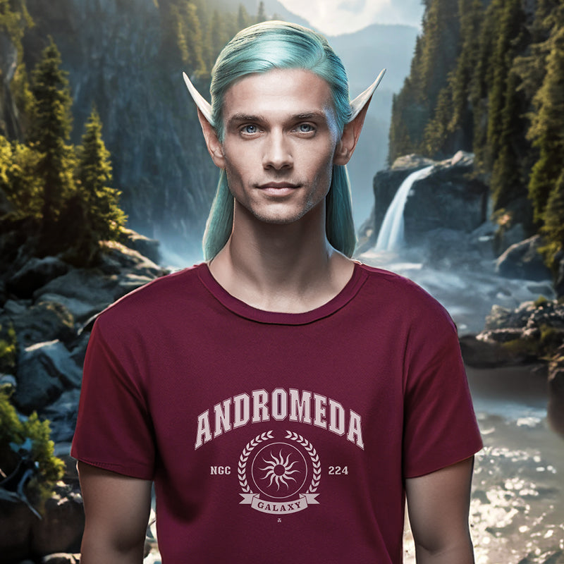 Andromeda Galaxy T-Shirt 100% Organic Cotton
