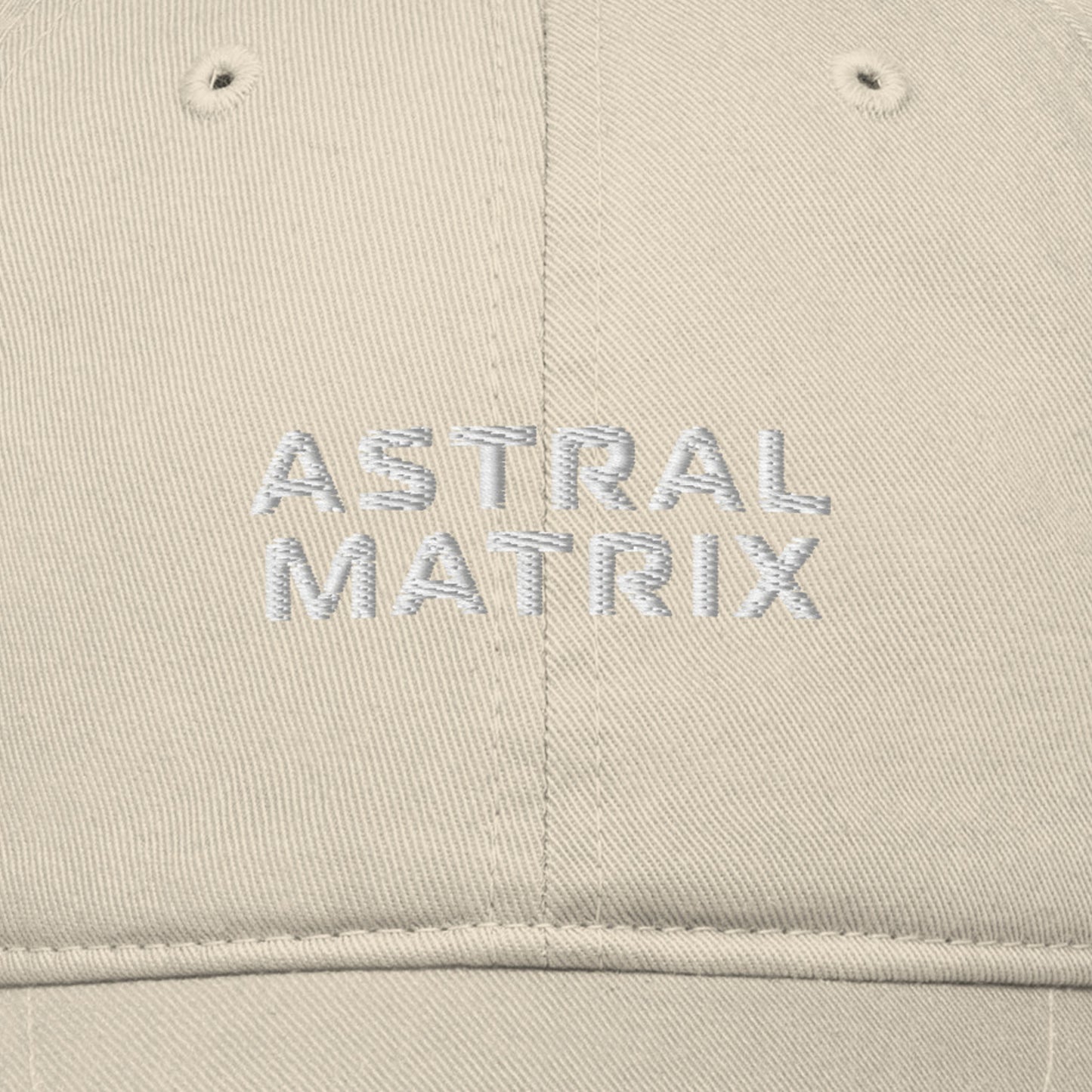 Astral Matrix Cap 100% Organic Cotton Embroidered