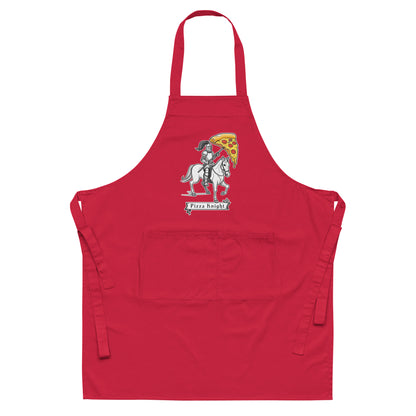 Pizza Knight Apron 100% Organic Cotton