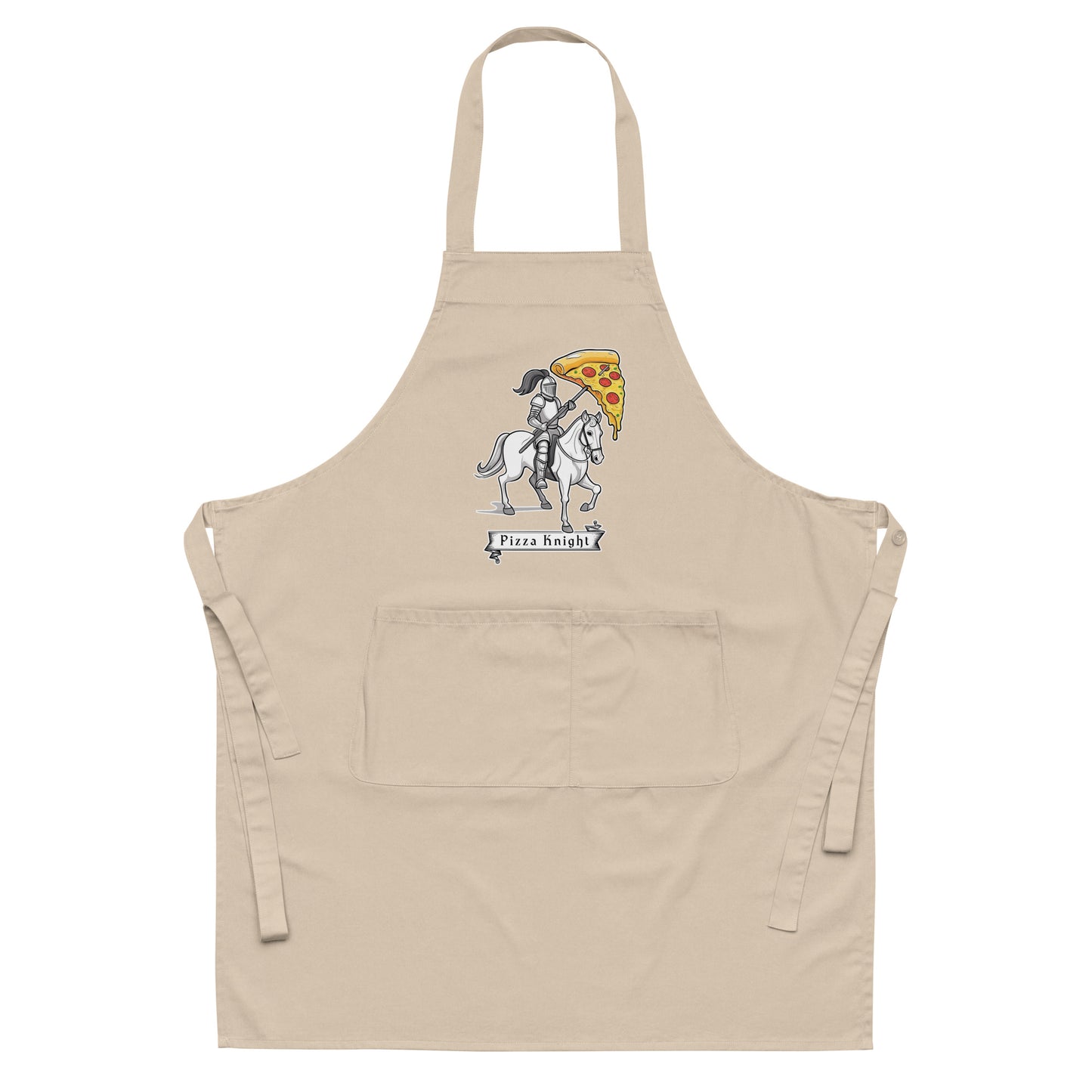 Pizza Knight Apron 100% Organic Cotton
