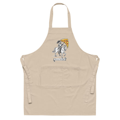 Pizza Knight Apron 100% Organic Cotton