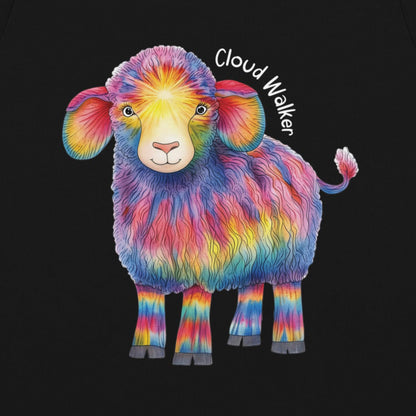 Sheep Organic Cotton Baby Bodysuit Cloud Walker