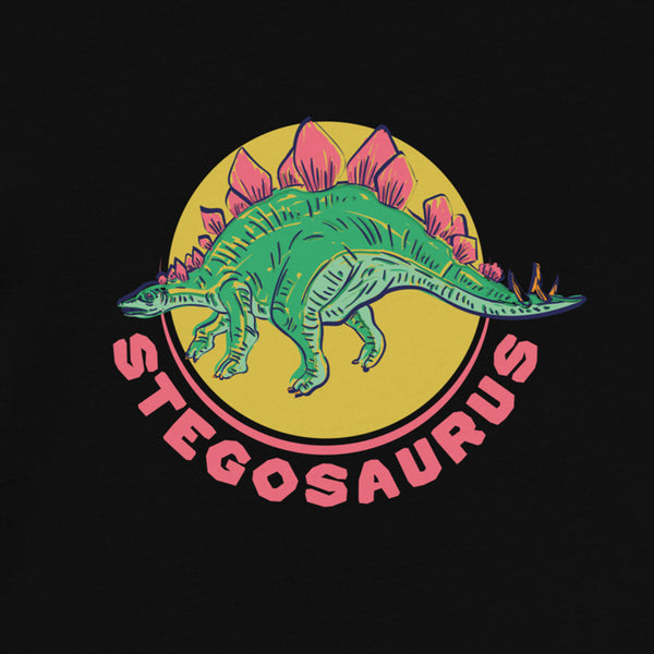 Stegosaurus Kids T-Shirt 100% Organic Cotton - “Know Your Dinosaurs” Collection