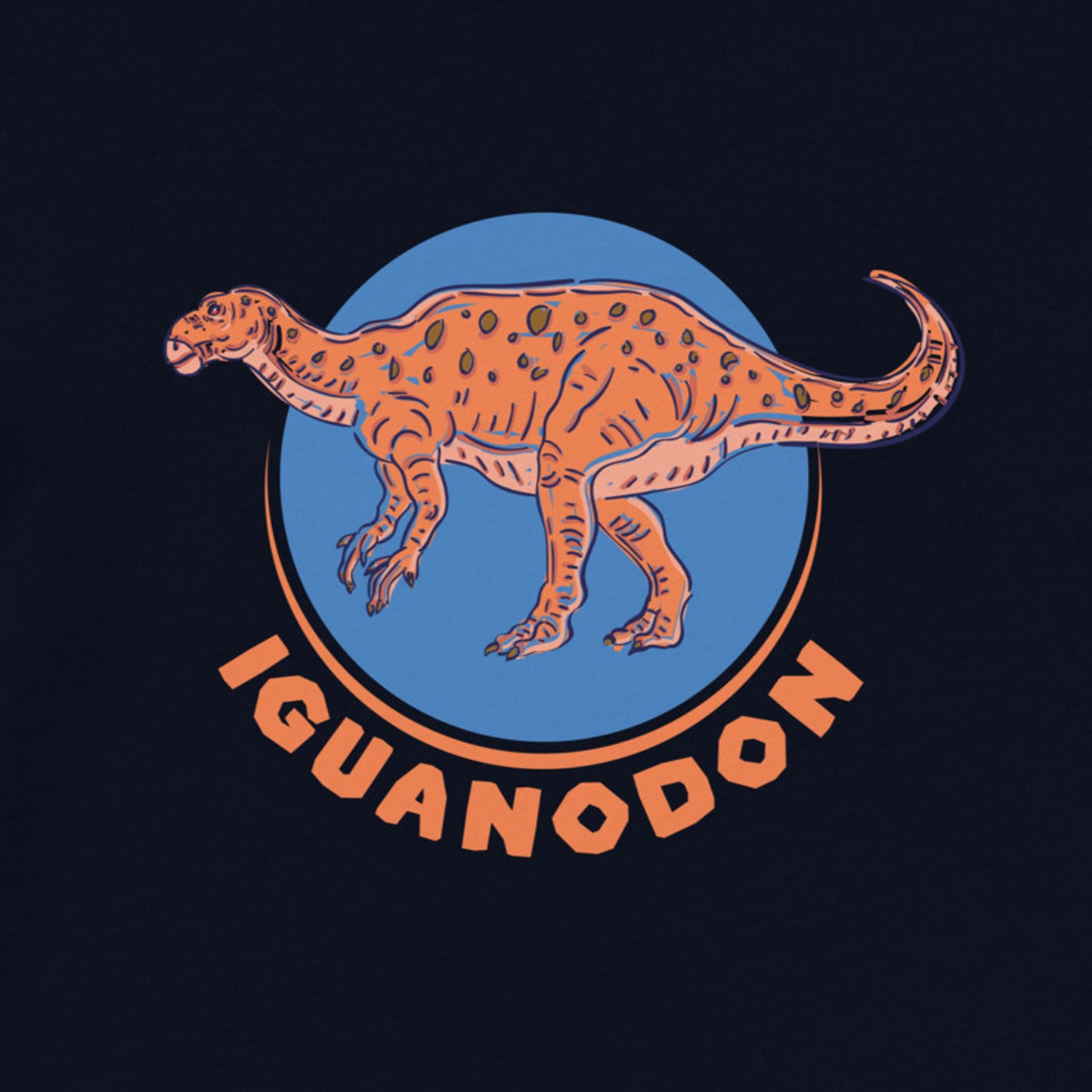 Iguanodon Dino Kids T-Shirt 100% Organic Cotton - “Know Your Dinosaurs” Collection