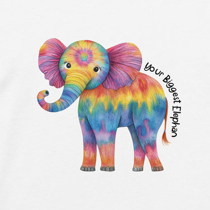 Elephant Organic Cotton Kid T-Shirt You’re Biggest Elephan