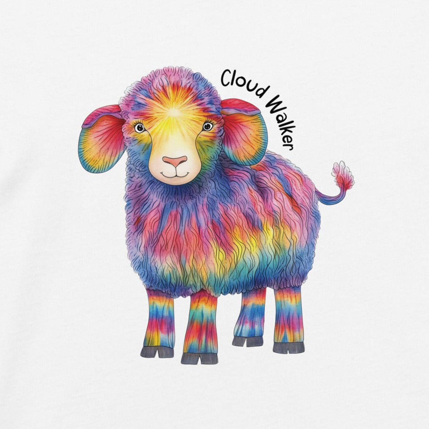 Sheep Organic Cotton Kid T-Shirt Cloud Walker