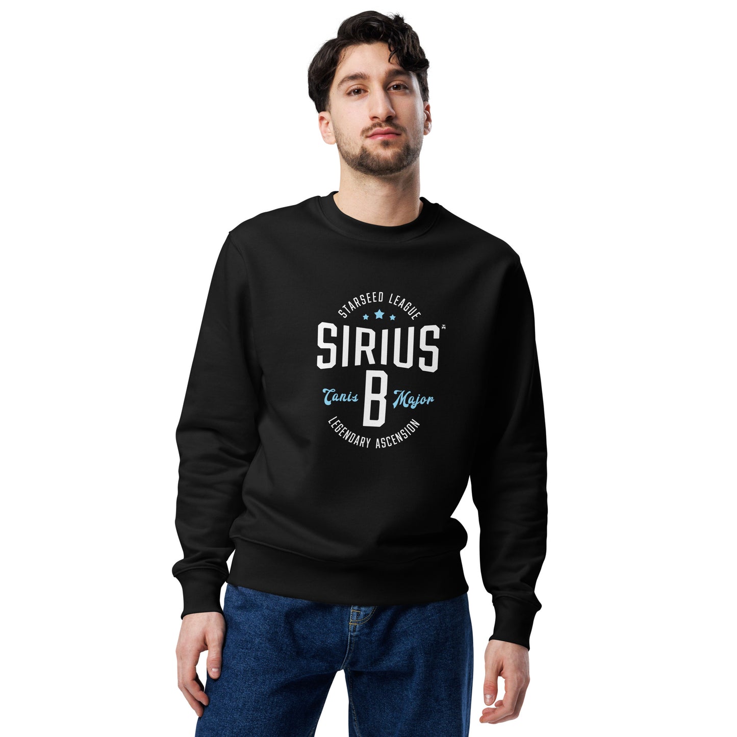 Sirius B Starseed Sweatshirt 100% Organic Cotton