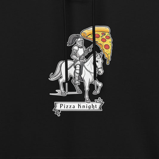 Pizza Knight Hoodie  100% Organic Cotton