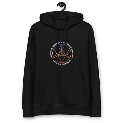 Merkaba Activated Starship Hoodie 100% Organic Cotton