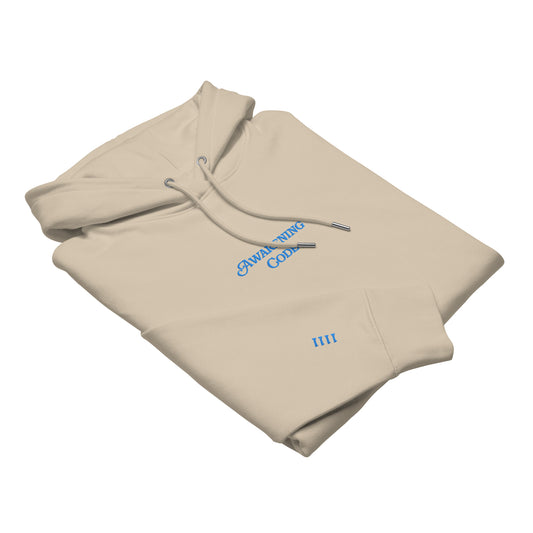 1111 Awakening Code Hoodie 100% Organic Cotton