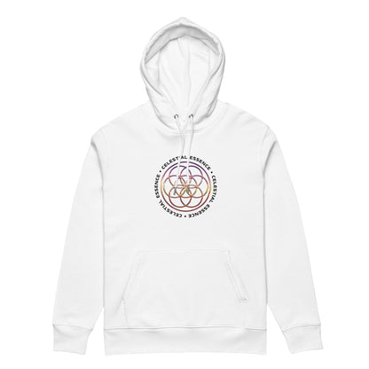 Seed Of Life Celestial Essence Hoodie 100% Organic Cotton