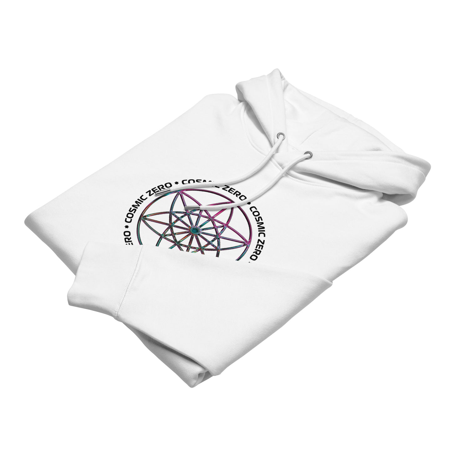 Cosmic Zero Vector Equilibrium Hoodie 100% Organic Cotton