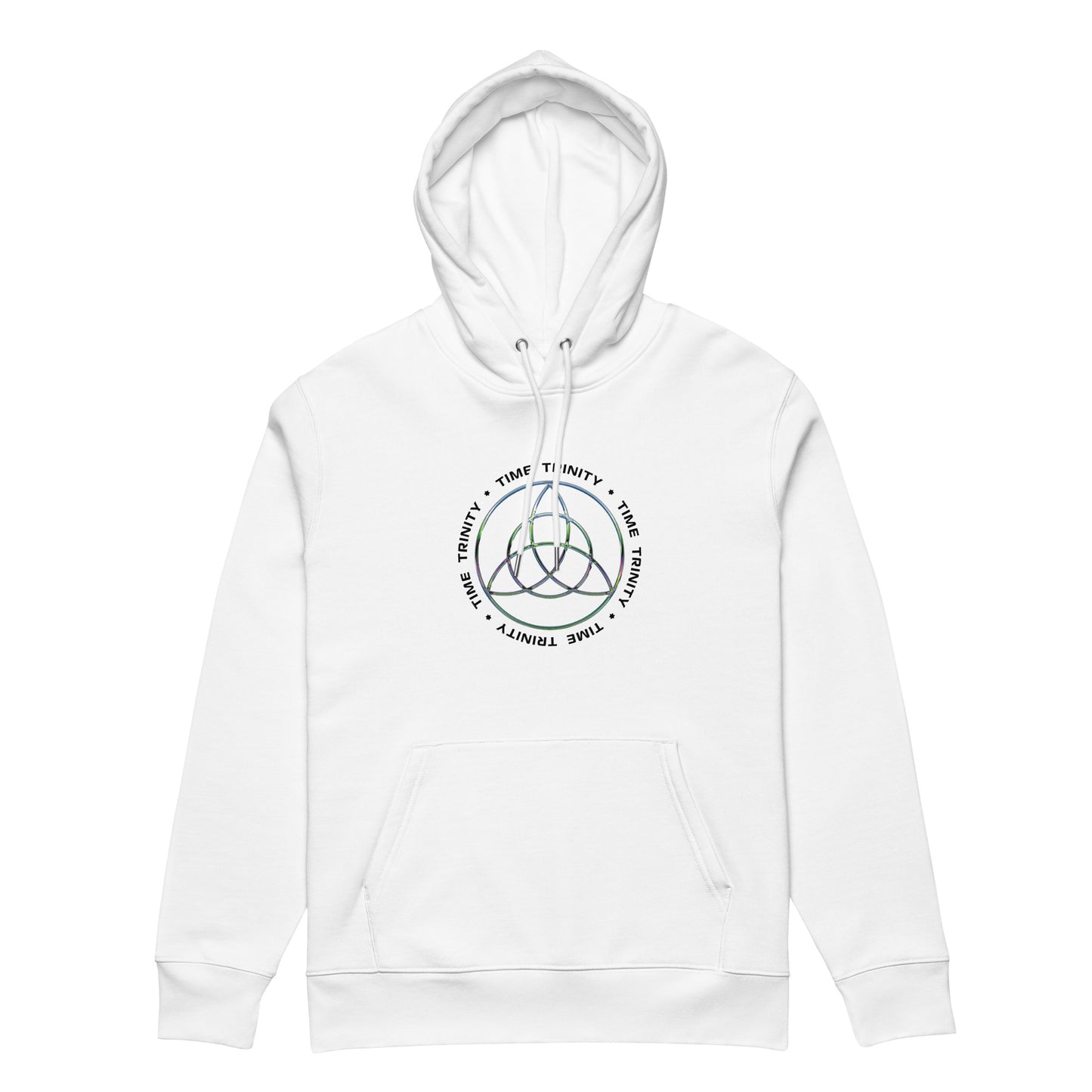 Time Trinity Triquetra Hoodie 100% Organic Cotton