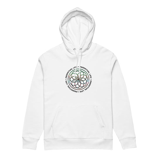 Perpetual Life Lotus Of Life Hoodie 100% Organic Cotton