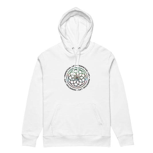 Lotus Of Life Perpetual Life Hoodie 100% Organic Cotton