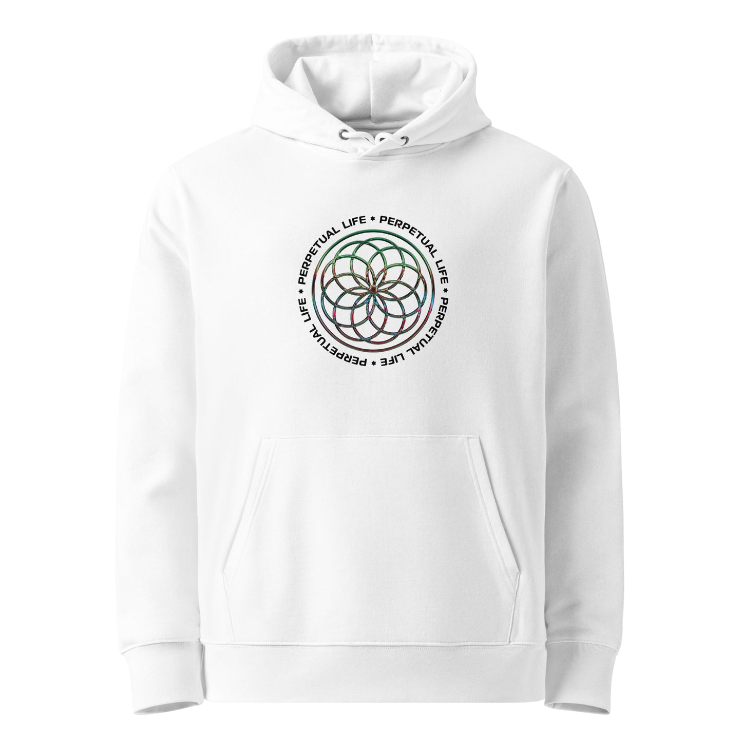 Perpetual Life Lotus Of Life Hoodie 100% Organic Cotton