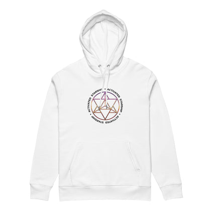 Activated Starship Merkaba Hoodie 100% Organic Cotton