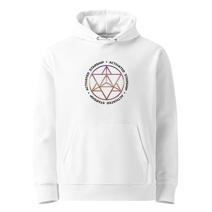 Activated Starship Merkaba Hoodie 100% Organic Cotton