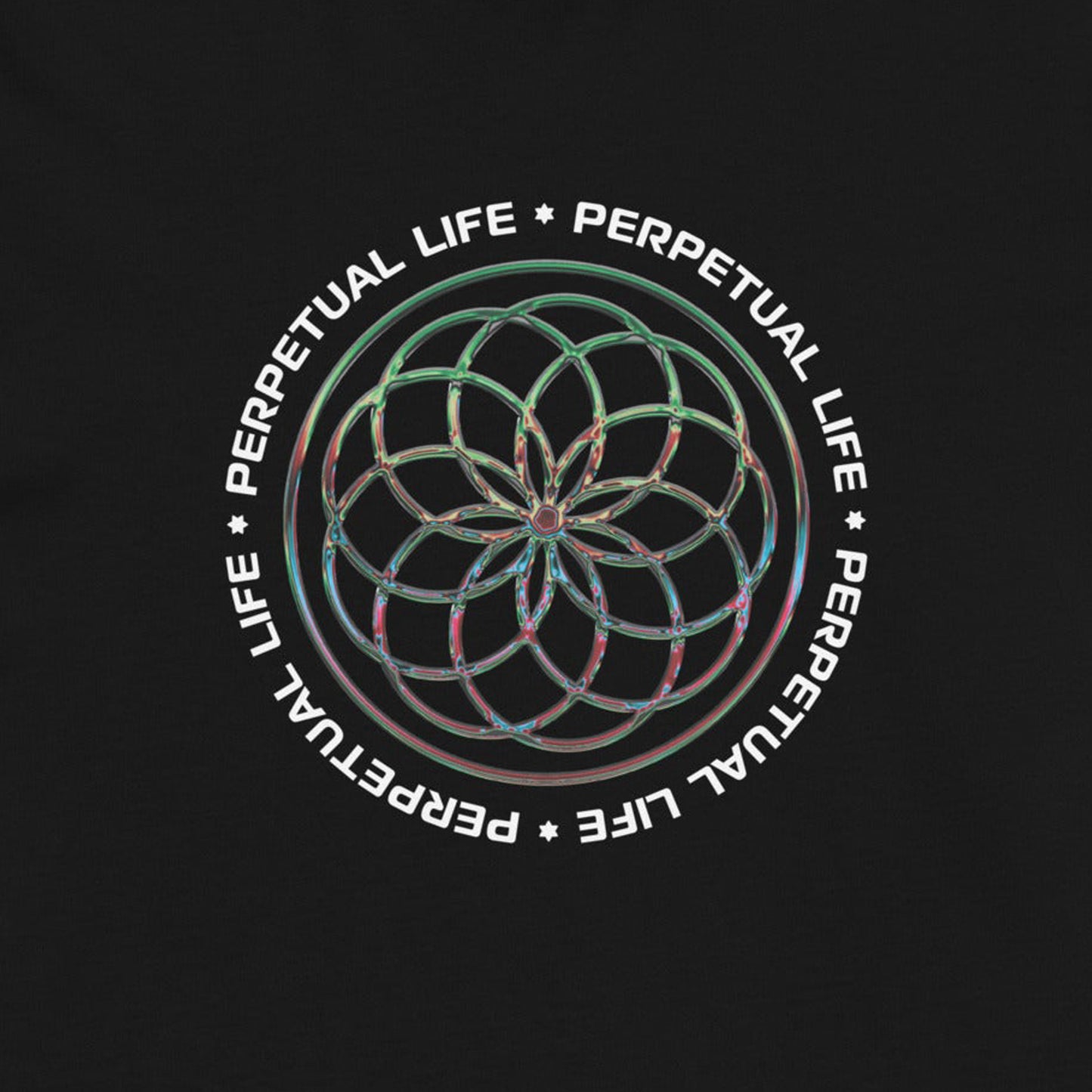 Lotus Of Life T Shirt 100% Organic Cotton
