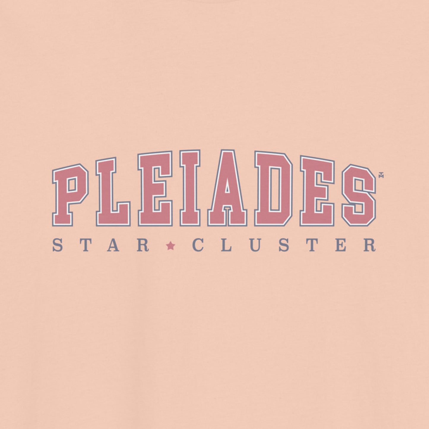 Pleiades Star Cluster T-Shirt 100% Organic Cotton