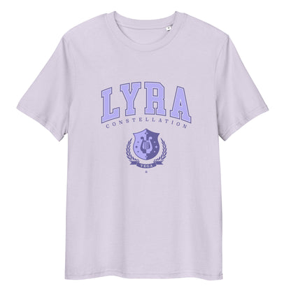 Lyra Constellation T Shirt 100% Organic Cotton