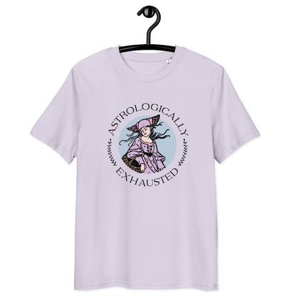Astrologically Exhausted T-Shirt 100% Organic Cotton