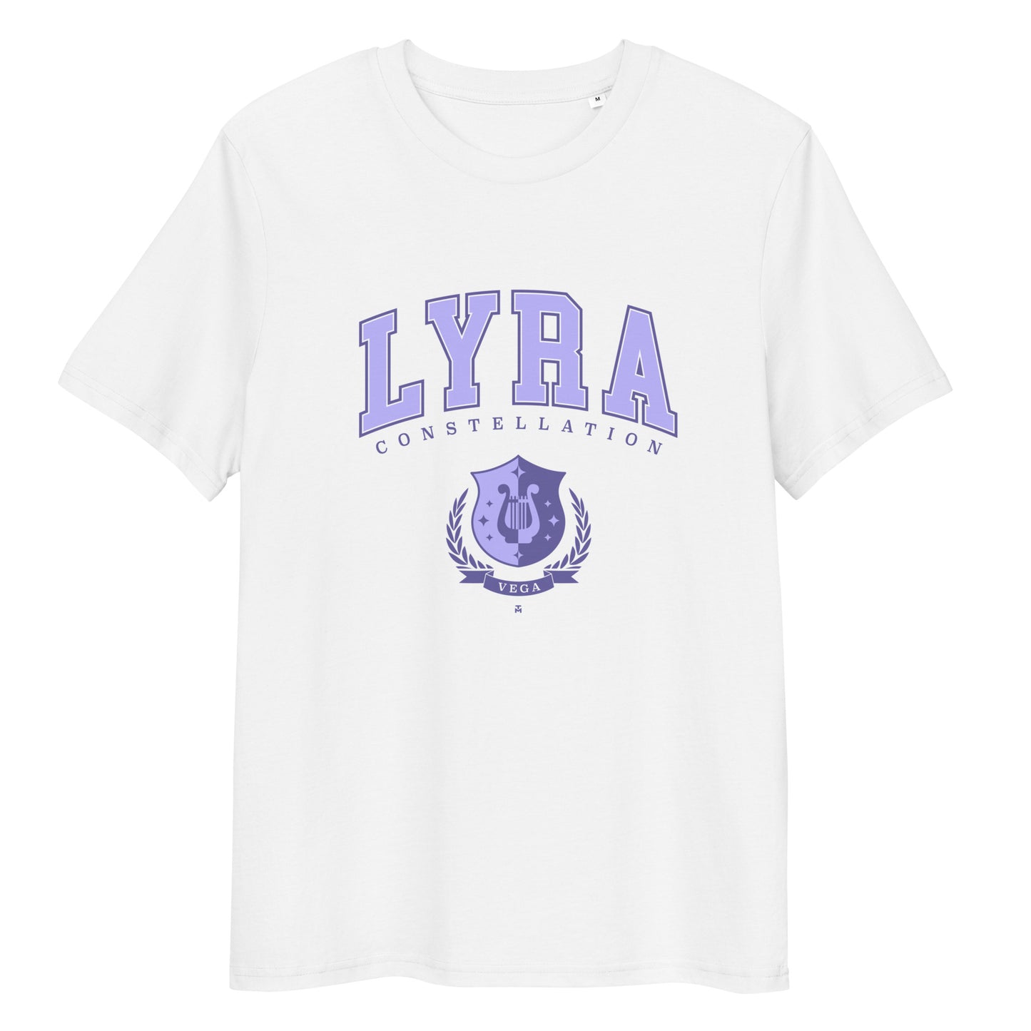Lyra Constellation T Shirt 100% Organic Cotton