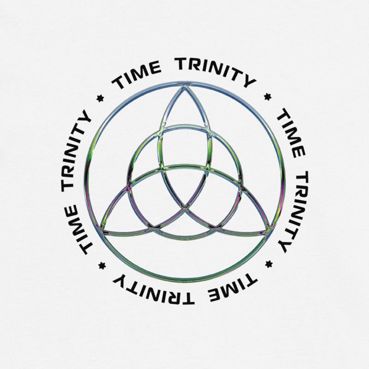 Triquetra Time Trinity T-Shirt 100% Organic Cotton