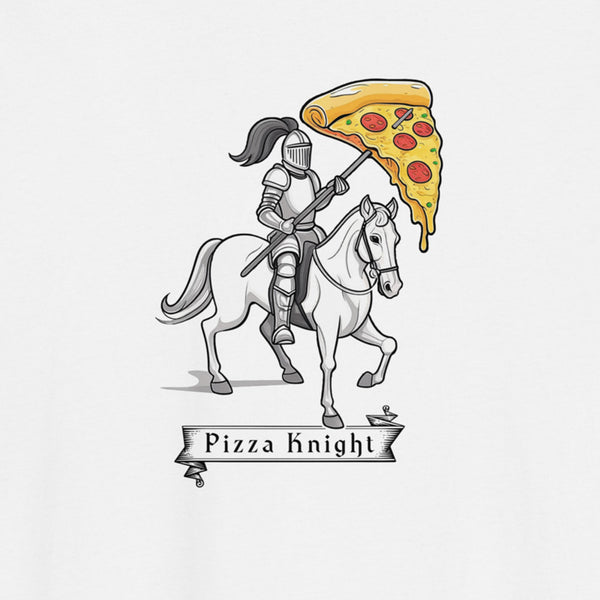 Pizza Knight Sweatshirt 100% Organic Cotton