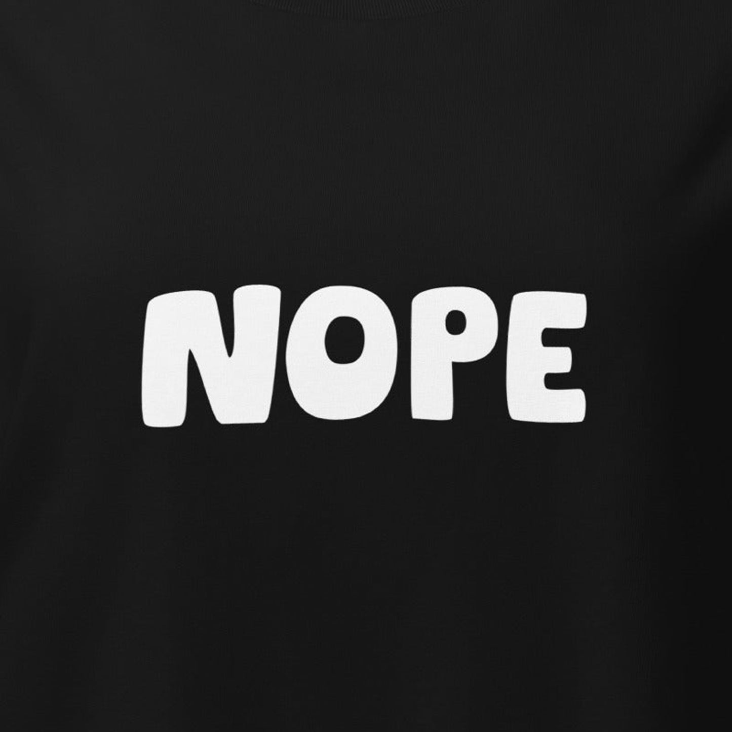 Nope Women T Shirt 100% Organic Cotton
