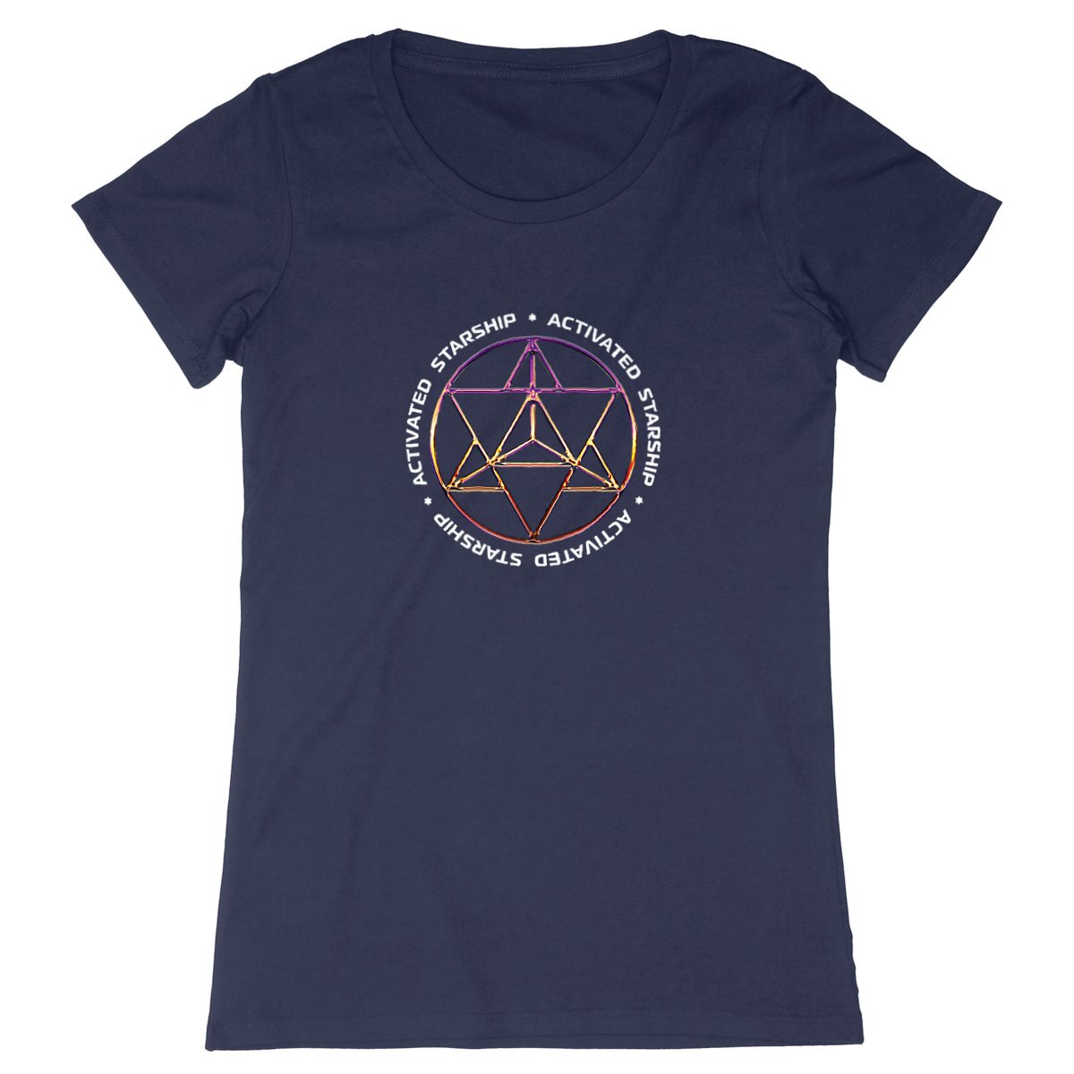 Activated Starship Organic Cotton Women T Shirt